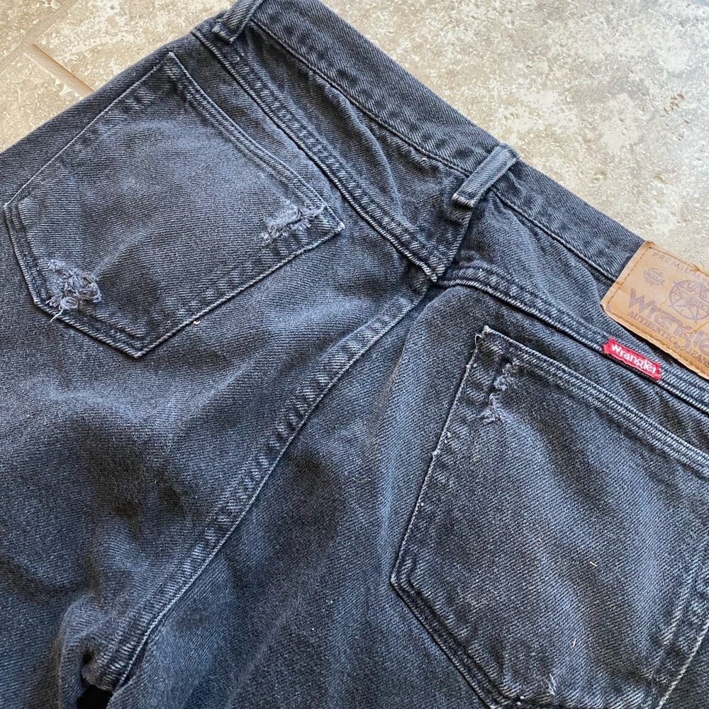 Vintage black wrangler jeans